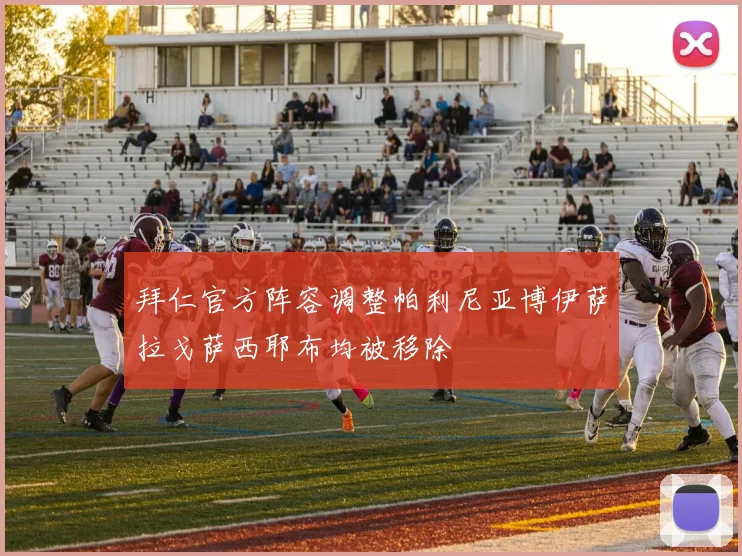 拜仁官方阵容调整帕利尼亚博伊萨拉戈萨西耶布均被移除